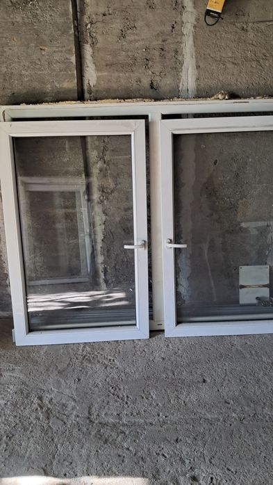 3szt okien + okno balkonowe