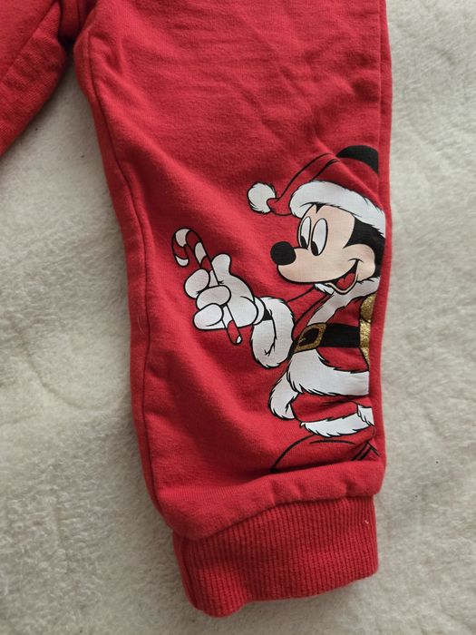 Spodnie dresowe Boże Narodzenie Myszka Mini