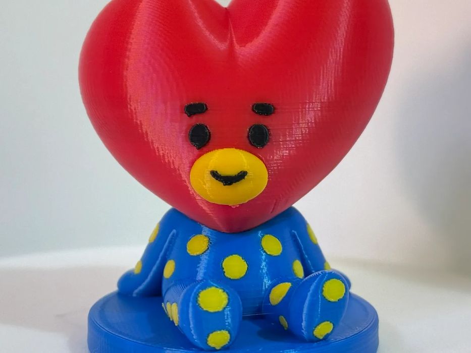 Figura 3D "Tata" BT21 (BTS)