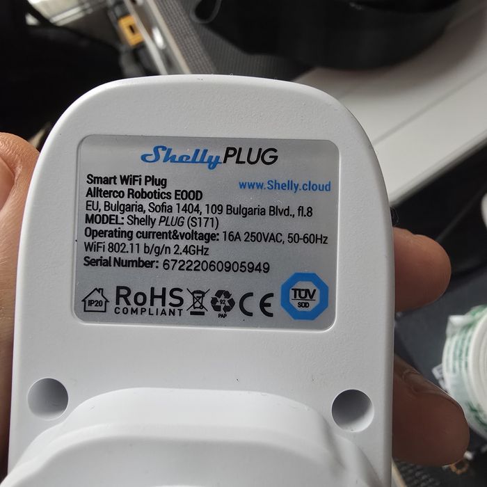 Kit Shelly Smart Home – H&T + 2x Plus 1 + 2x Shelly Plug WiFi