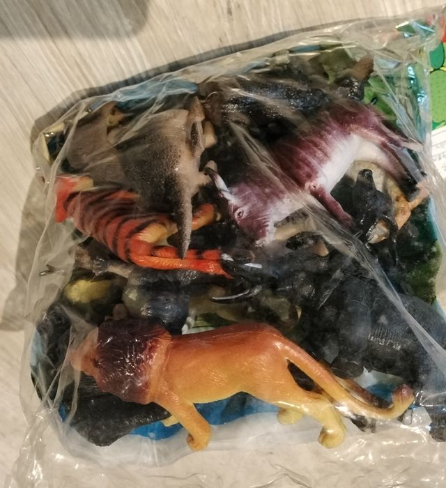 Zwierzęta dzikie 20 sztuk