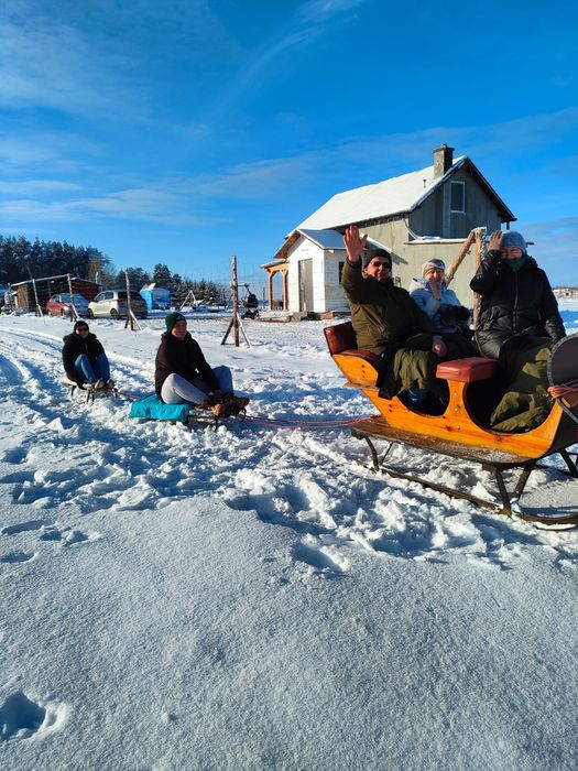 Sanie konne lub do ciągnika