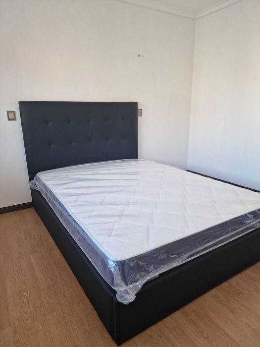 Camas de Casal Estofadas de Luxo 199€ Disp. em Várias Cores! 190x140m!