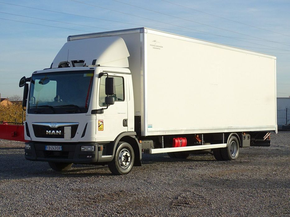 MAN TGL 12.220 Kontener Sprowadzony Euro 6  Przebieg Udokumentowany, Winda, Kontener, Blokada Mostu, GWARANCJA