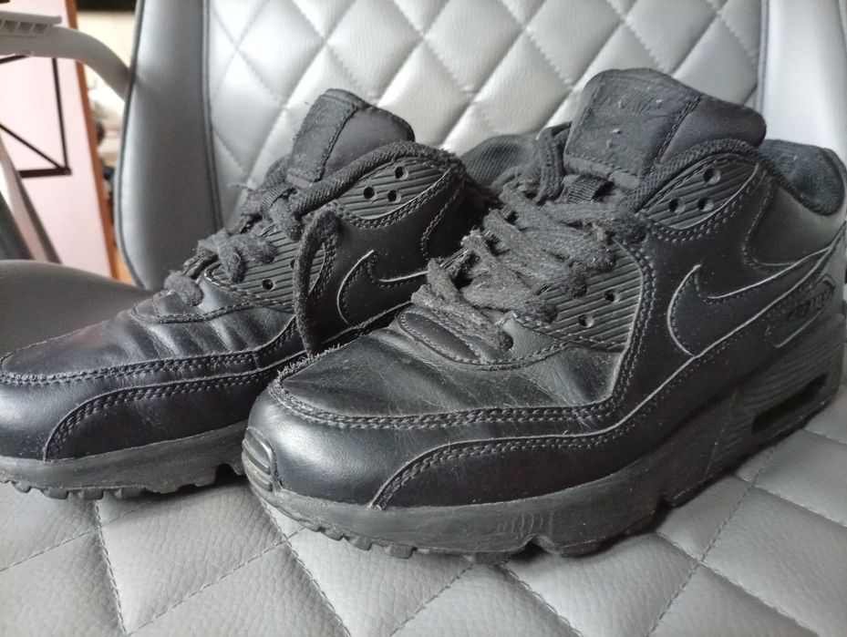 Czarne Nike Air Max 90, rozmiar 38.