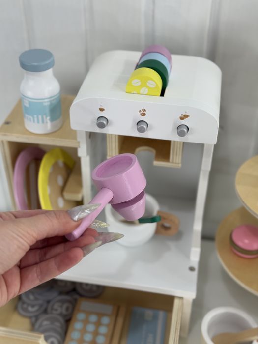 Деревʼяний набір баристи