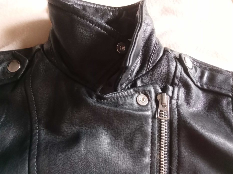 Casaco Imitação Cabedal Zara Bebé 2/3Anos - Como Novo, Usado 1 Vez!