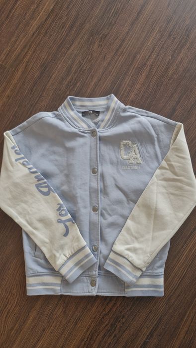 Bluza bejsbolówka dla dziewczynki 152 H&M stan bardzo dobry