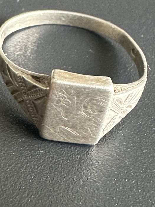 Старий перстень, срібний, 19 ст