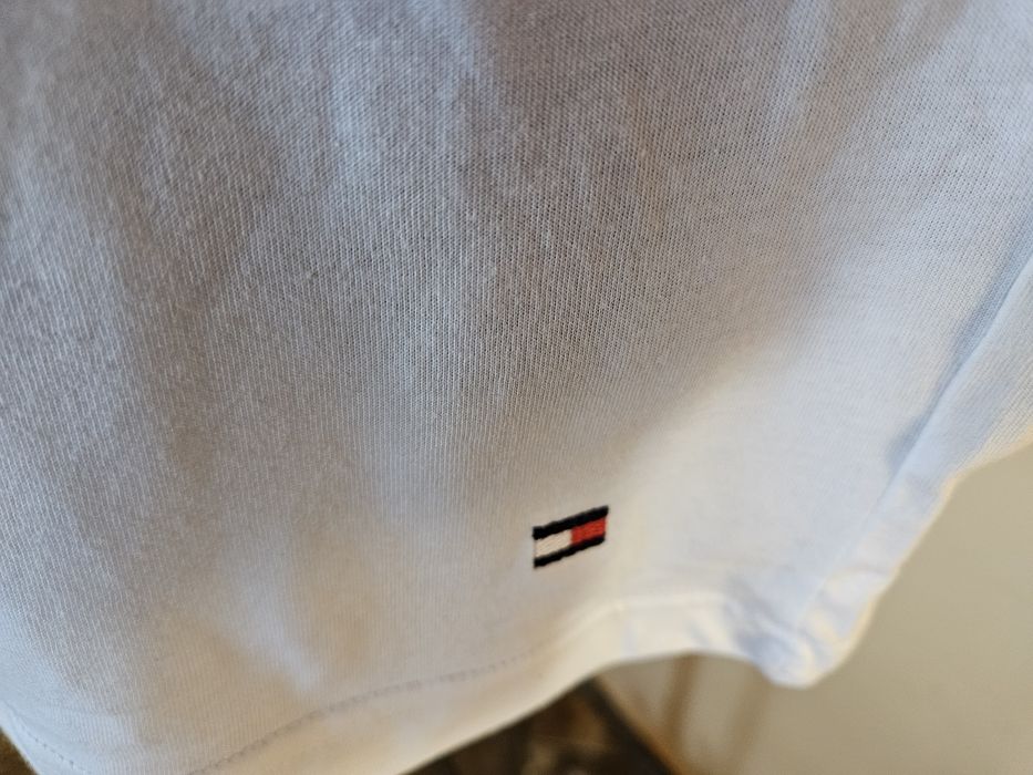 Tommy Hilfiger T-shirt biały L.