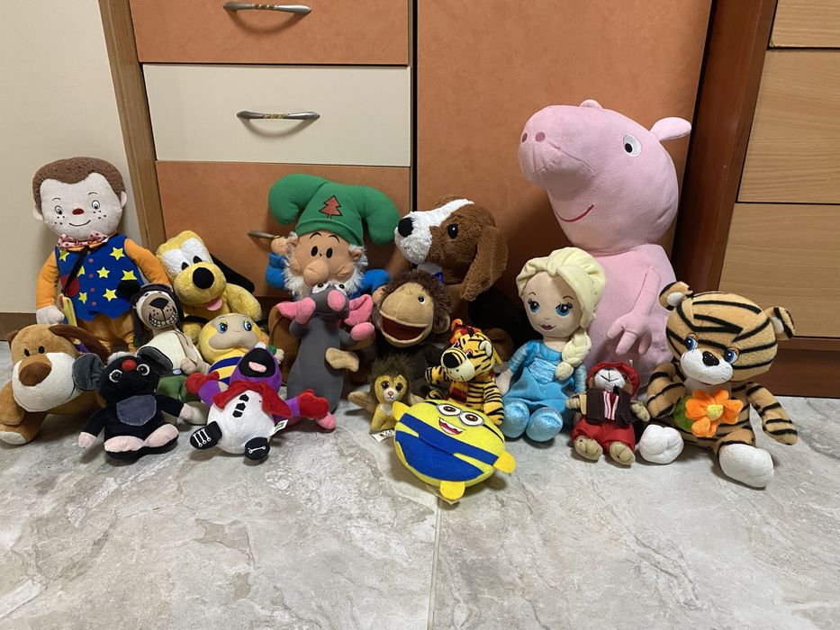 Мягкие игрушки из мультфильмов