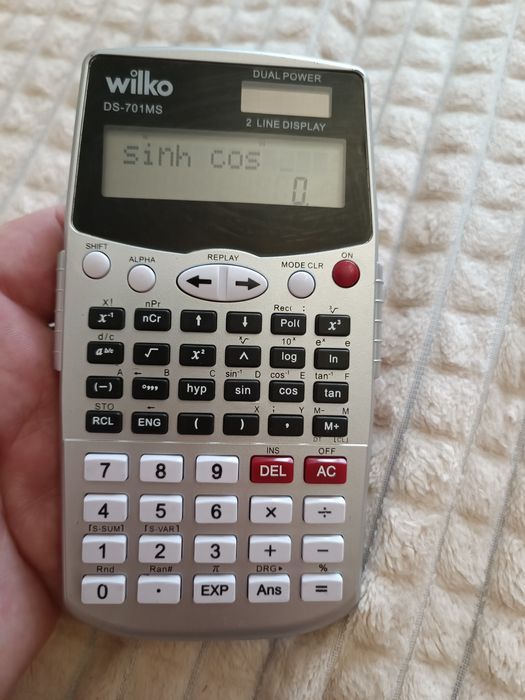 Инженерный калькулятор калькулятор Wilko DS-701MS