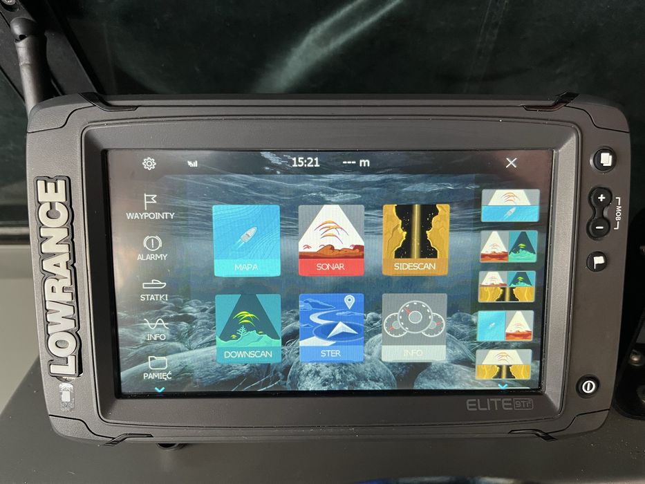 Nawigacja Lowrance Elite 9Ti2 z przetwornikiem 3in1 Active imaging