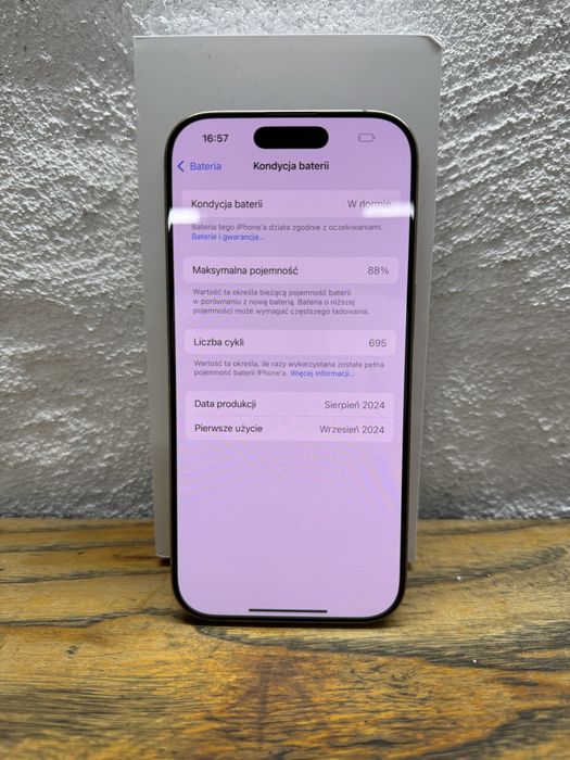 Iphone 16 Pro 128gb ZESTAW!