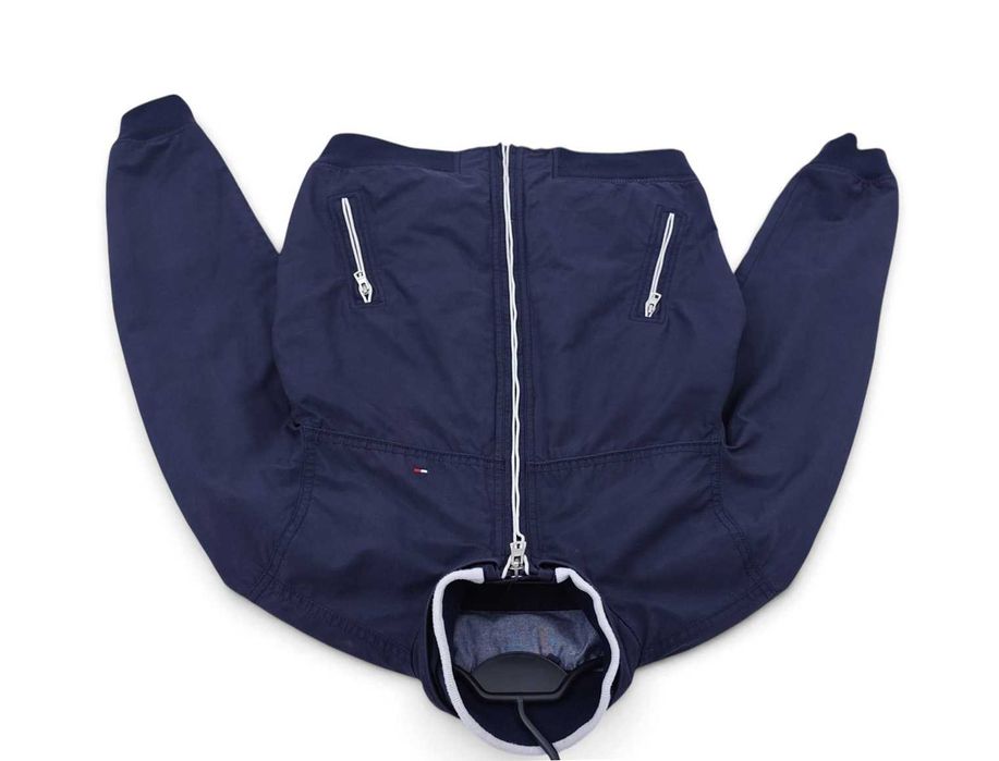 Męska Kurtka Bawełniana Przejściowa Granatowa Tommy Hilfiger |R. S