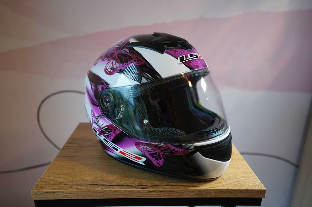 Moto damski kask motocyklowy LS2 FF352 ROOKIE Flutter rozm. M