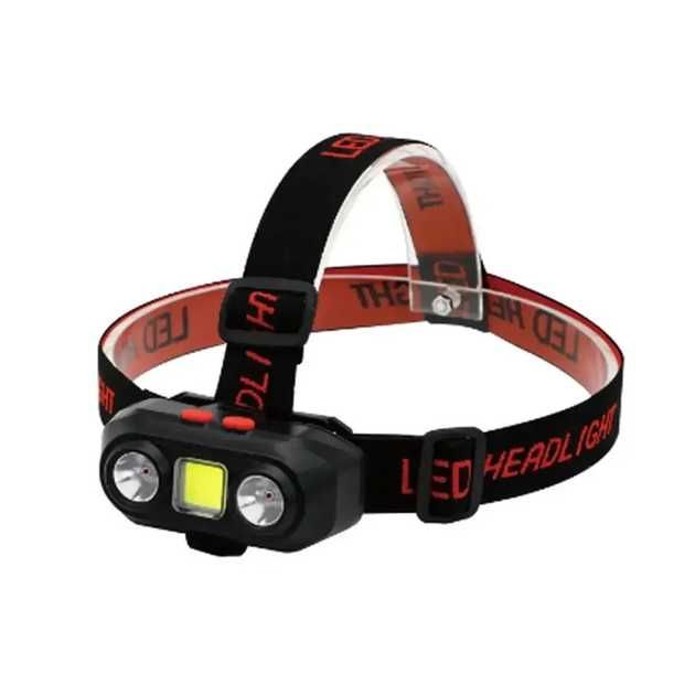 Налобный фонарик Фонарик белый и красный Bailong RW-303, есть опт