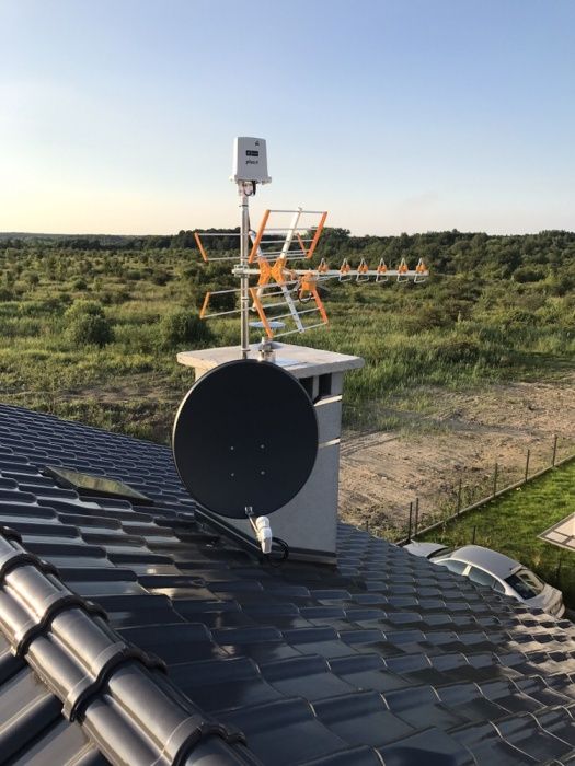Anteny -  Montaż,Ustawienie ,Satelitarny internet STARLINK , Szczecin