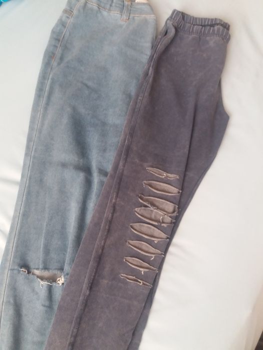 6x Spodnie legginsy  Zara reserved 164