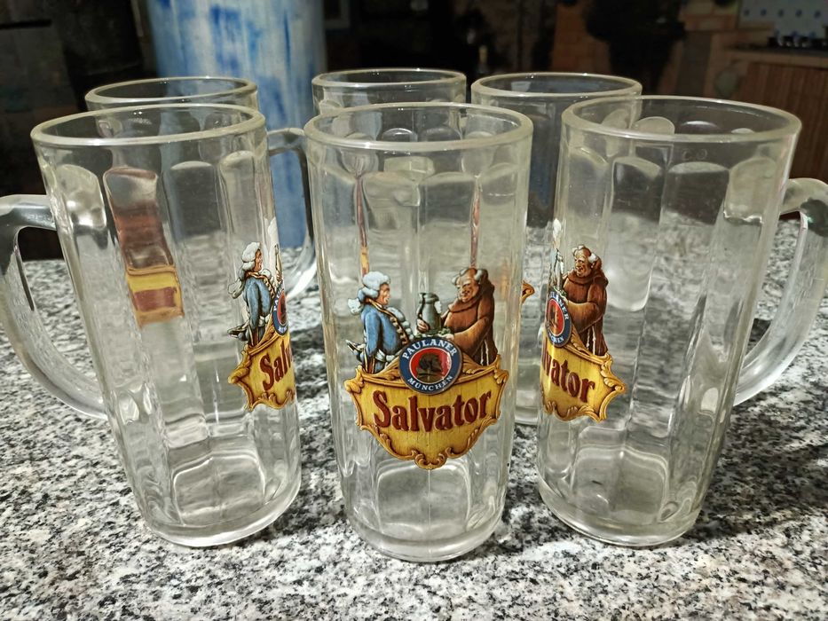 Coleção de copos para cerveja