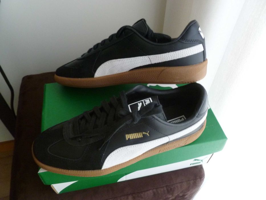 Sapatilhas Puma Army Trainer em Pele