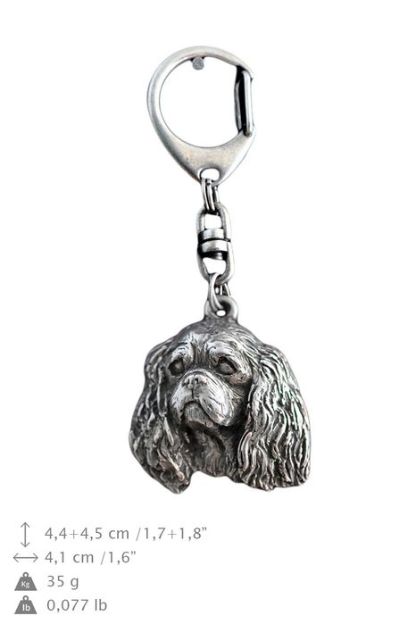 Cavalier King Charles Spaniel I brelok posrebrzany Art-Dog