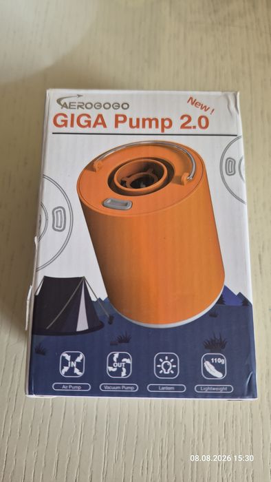 GIGA Pump 2.0 Mini Air Pump 3 in 1