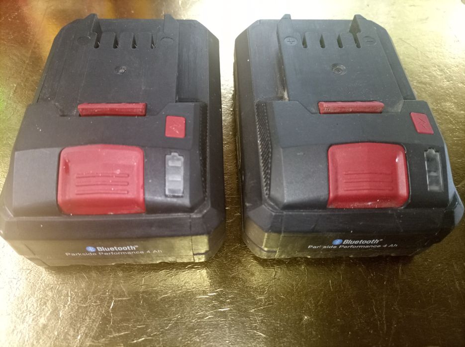 2 baterie parkside Smart 4ah 20v