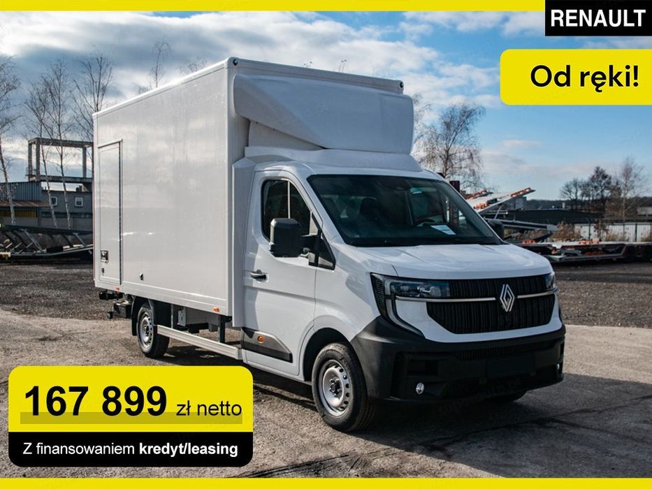 Renault Master L3 Kontener 8EP + Winda AT9 2.0 170KM  Poduszki Zawieszenia !! Radio 10" !! Wzmocniony Akumulator !!