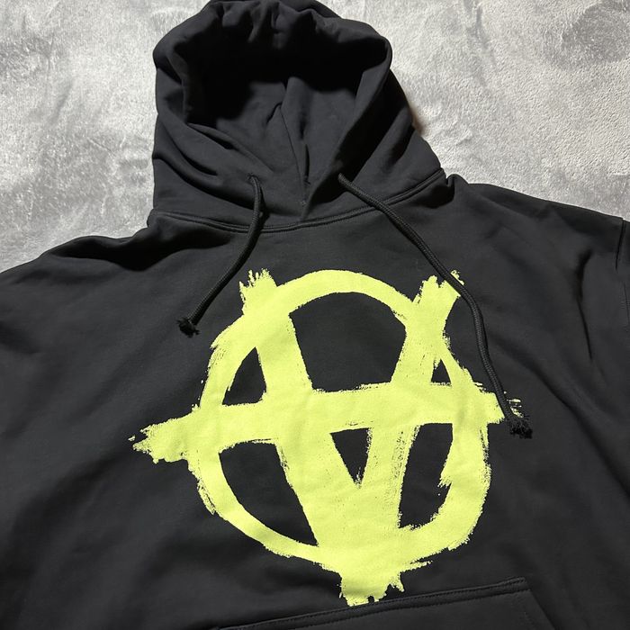 Худі Vetements Double Anarchy Hoodie S M L