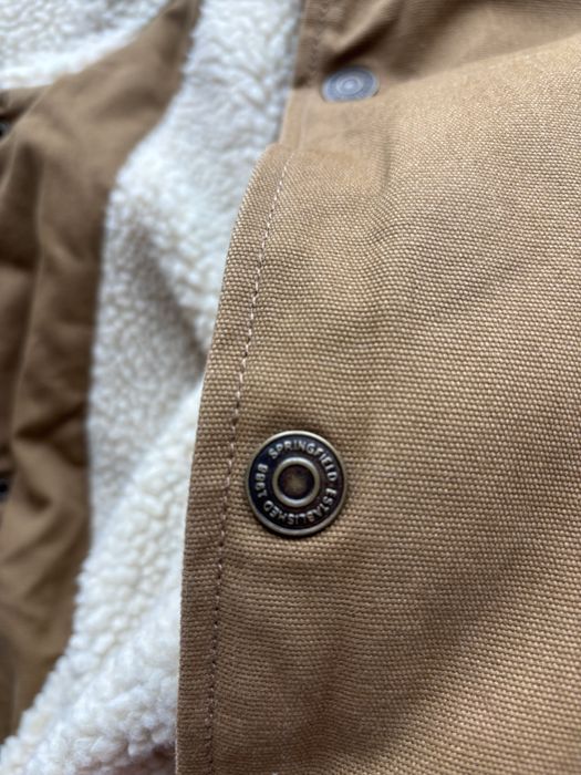 Casaco Springfield Workwear Camel (Borrego) - Tam. M - Impecável