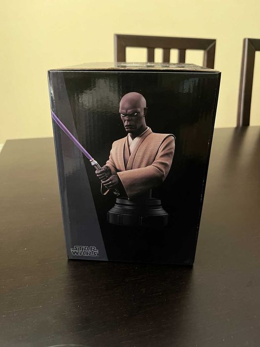 Star Wars Mace Windu Mini Bust Gentle Giant Edição Limitada