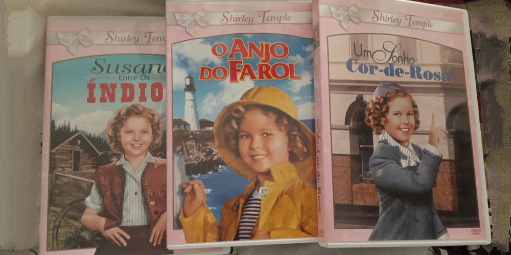 dvd Shirley Temple, Ong Bak, triller, romance, terror