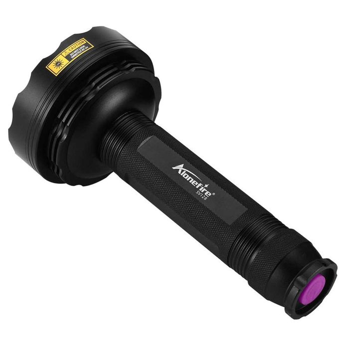 Latarka UV Alonefire 128 LED 395nm dużej mocy