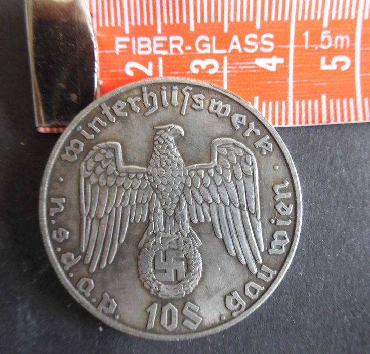 Moeda/Medalha da Alemanha era Nazi de 1938