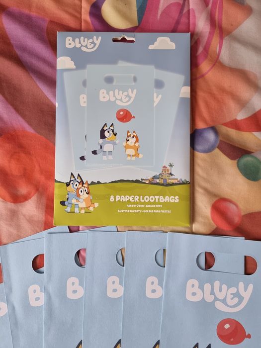 Artigos para Festa de aniversário Bluey 
Tema Bluey 
Desde 5€