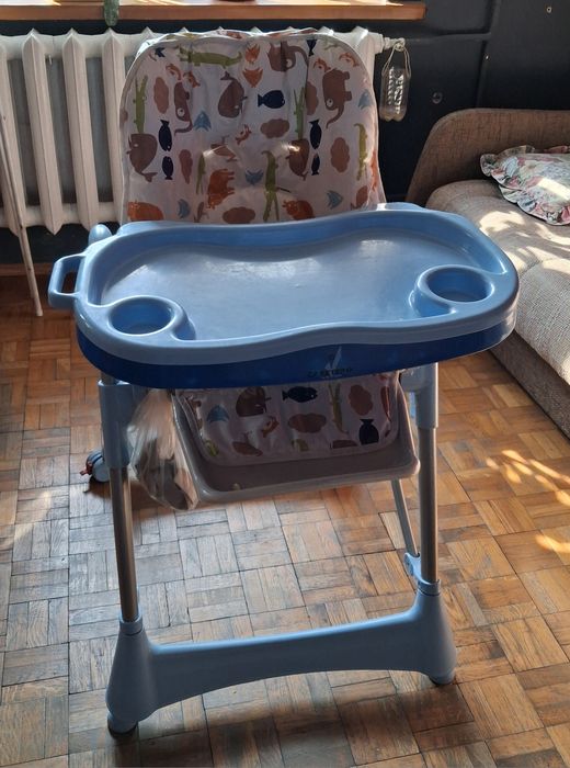 Plastikowe krzesełko do karmienia Royo regulowane do 15 kg