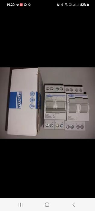 Трёхпозиционный переключатель 2P tomzn63А(трипозиційний автомат)