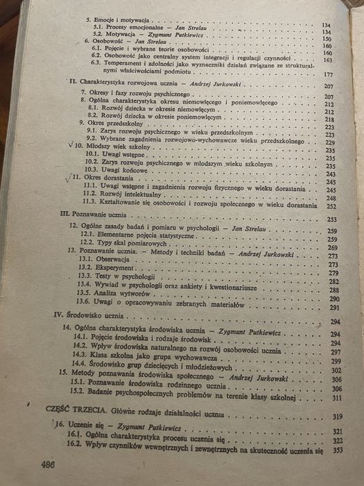 Podstawy psychologii dla nauczycieli - podręcznik