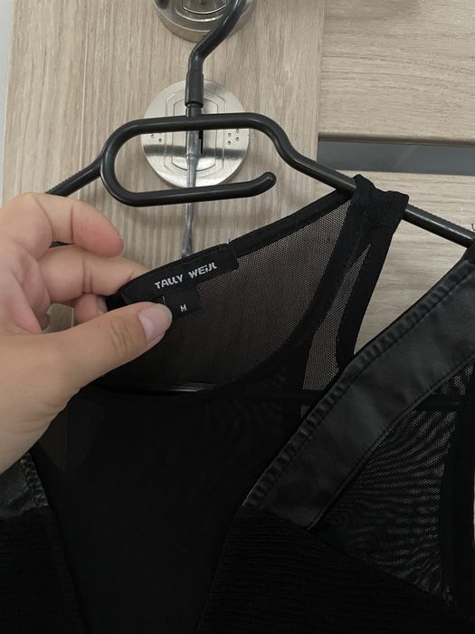 Sukienka mini czarna Tally Weijl M S