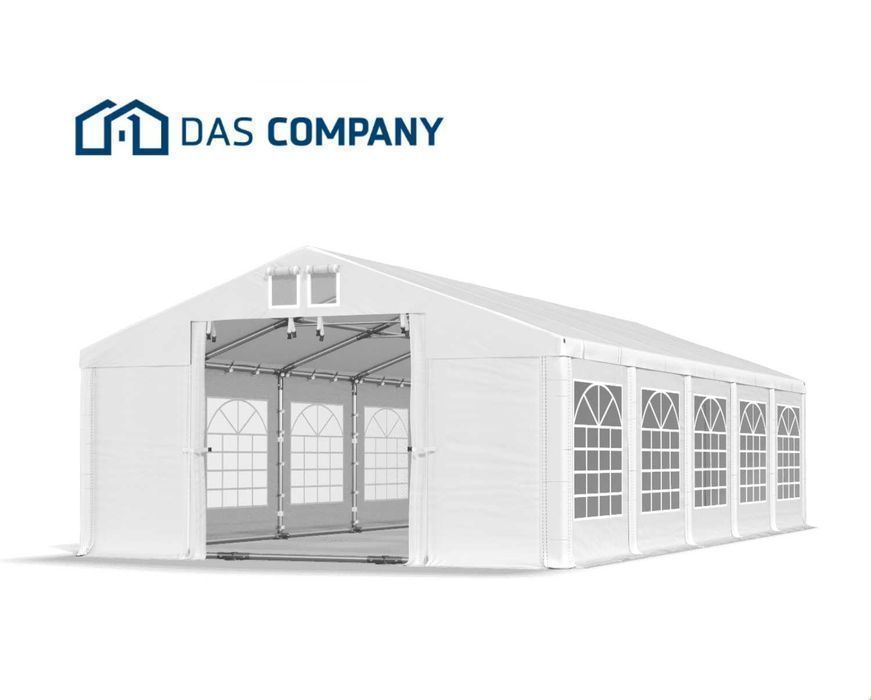 Namiot do Ogrodu 6x10x2m Namiot imprezowy Namiot Handlowy DAS ISD S+