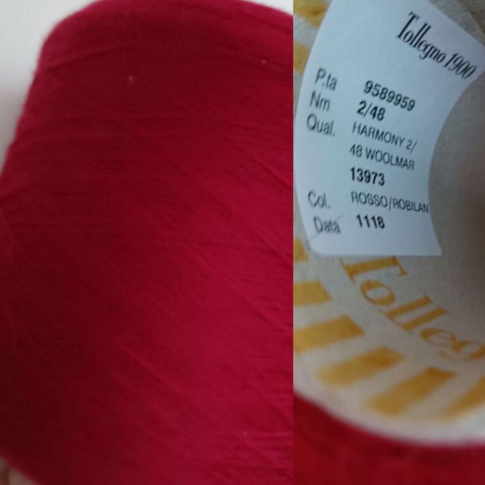 Пряжа Італія Меринос на бобінці