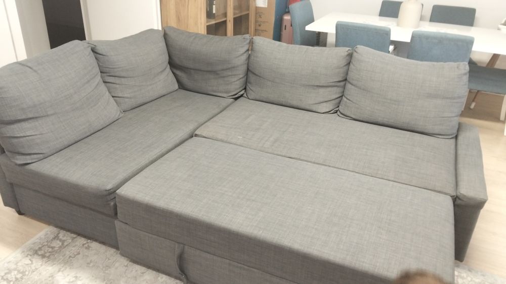 Sofá cama IKEA  cinza