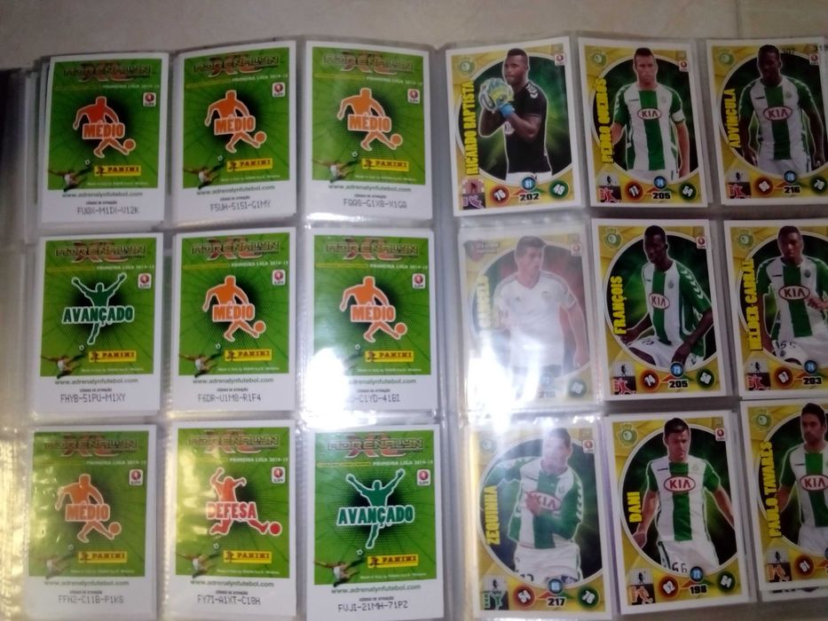 caderneta de futebol adrenalyn 2014-15