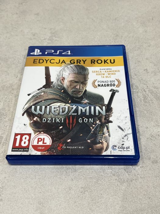 Wiedźmin 3 Dziki Gon Edycja Gry Roku PS4
