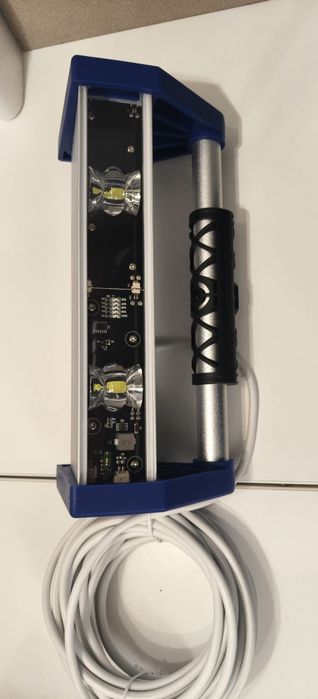 Lampa smugowa LED / oświetlenie kontrolne do gładzi i malowania