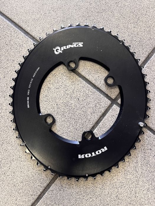Zębatki Rotor Oval 55/44 Shimano 4x110 11s Triathlon