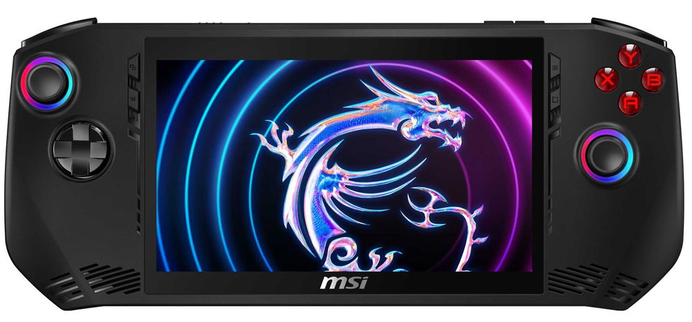 Konsola MSI Claw A1M-065PL/jak nowa/komplet