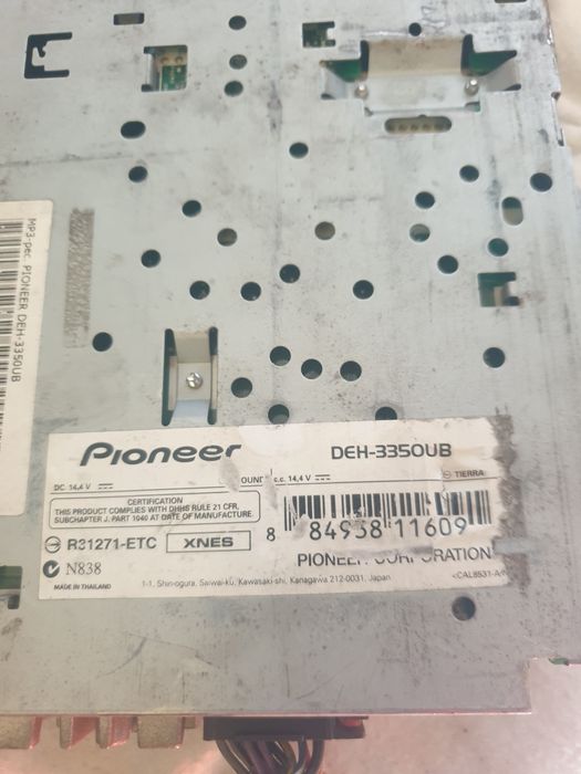 Pioneer Продам магнітофон Bluetooth флешка