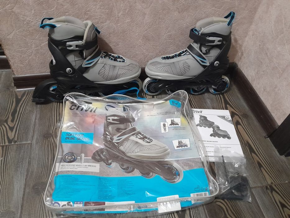 Роликові  ковзани коньки  Crivit р.37-41
